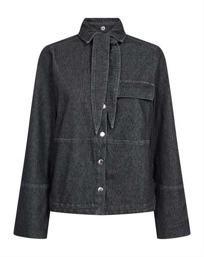 Leveté Room - LR-Titus 2 Skjorte - Mid Blue Denim